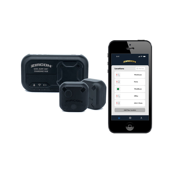 Zircon Applies 50 Years Of Sensor Expertise To Introduce New Leak Alert 360™ Smart Home Water Detection System