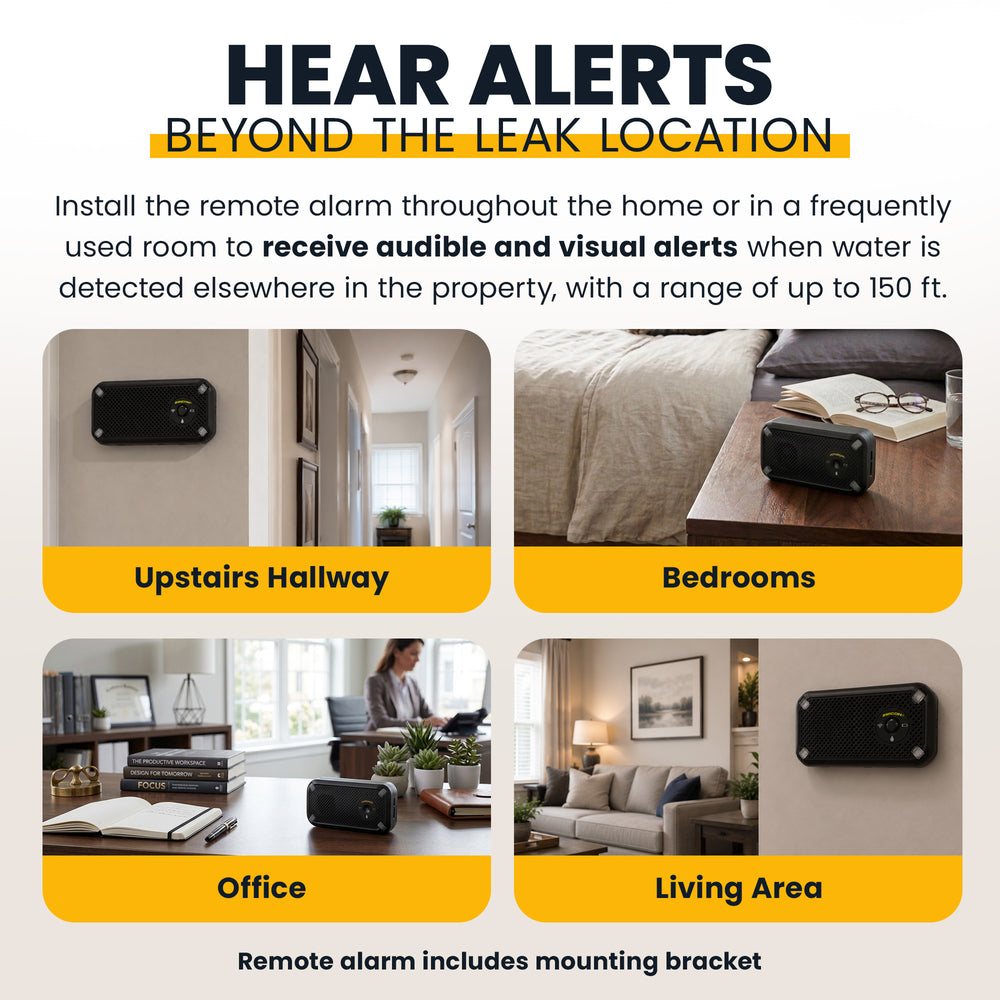 Leak Alert 360™ Charging Hub and Remote Alarm Kit