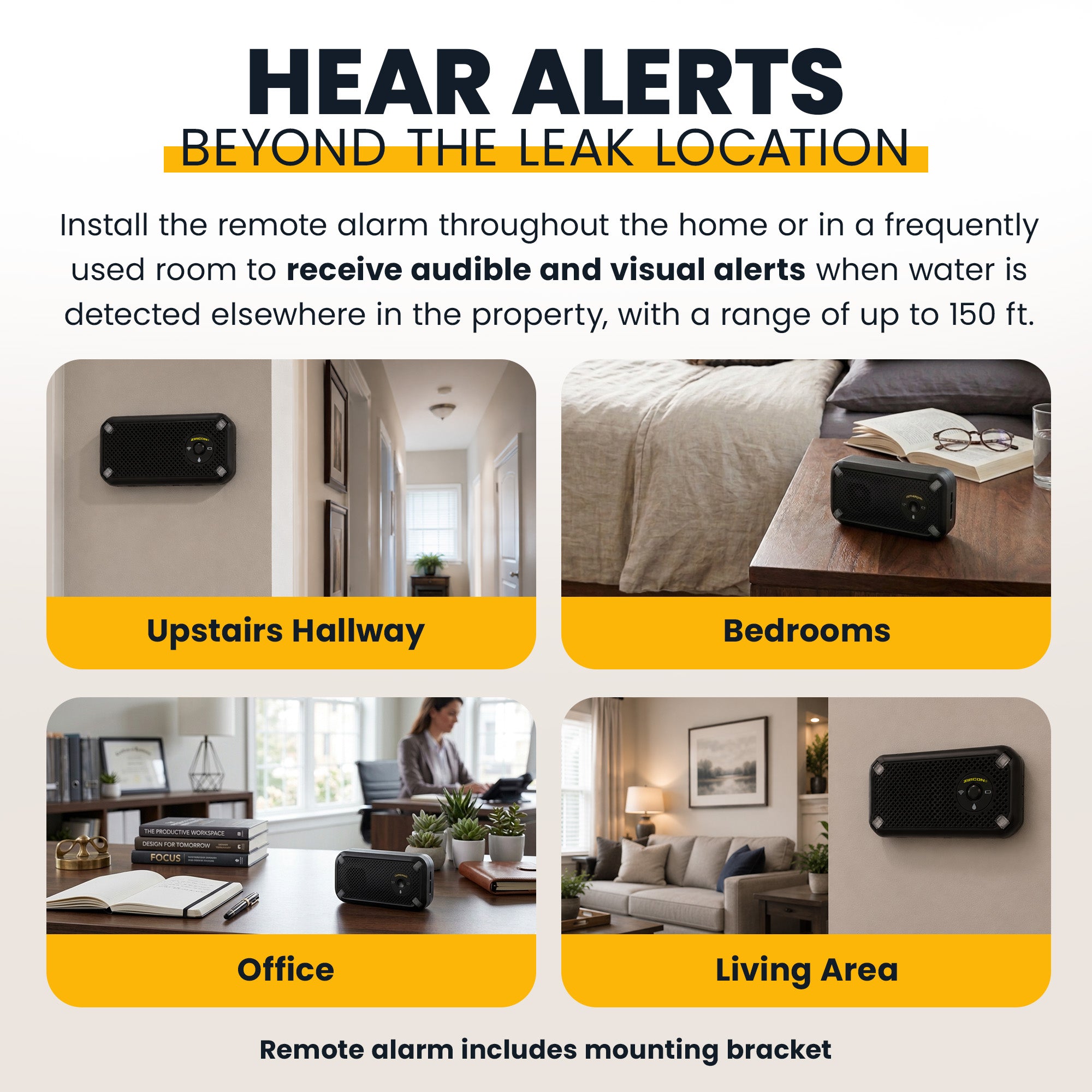 Leak Alert 360™ Charging Hub and Remote Alarm Kit
