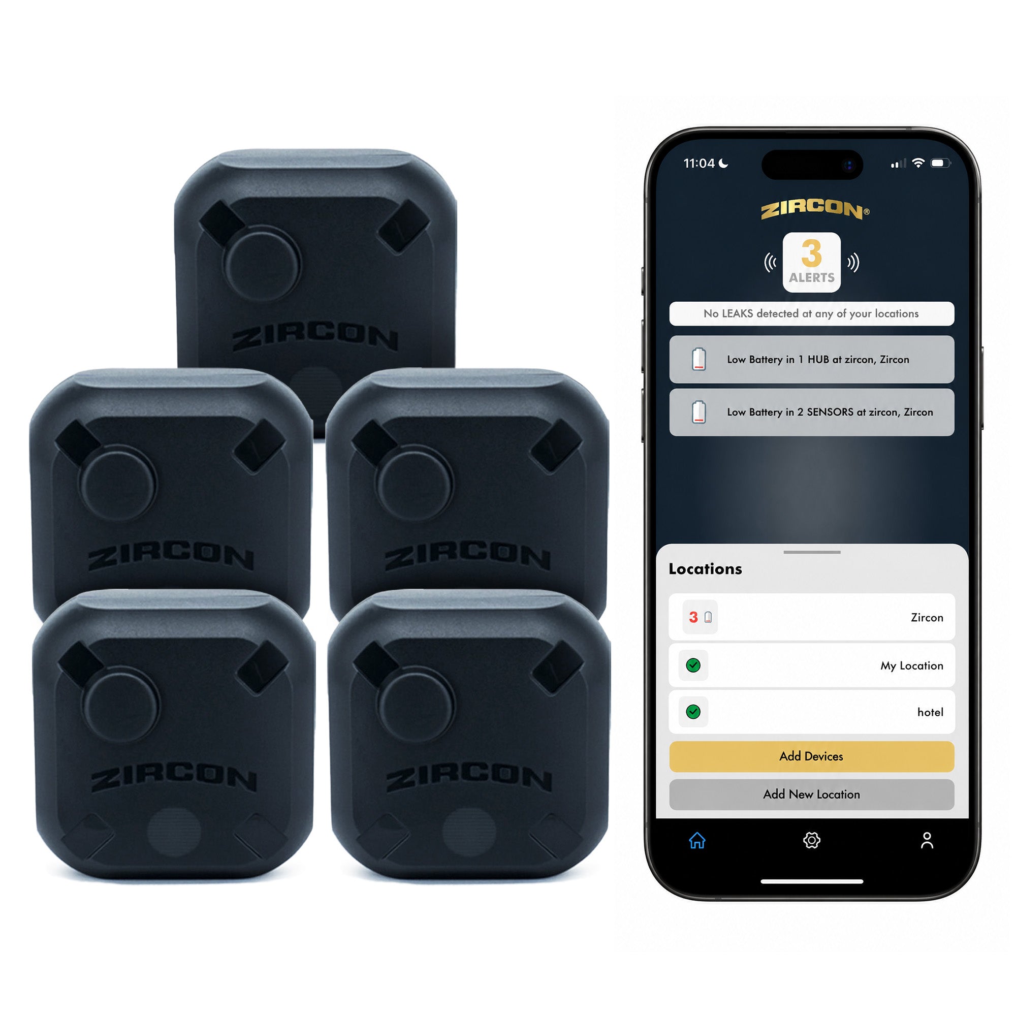 Leak Alert 360™ 5-Sensor Expansion Kit