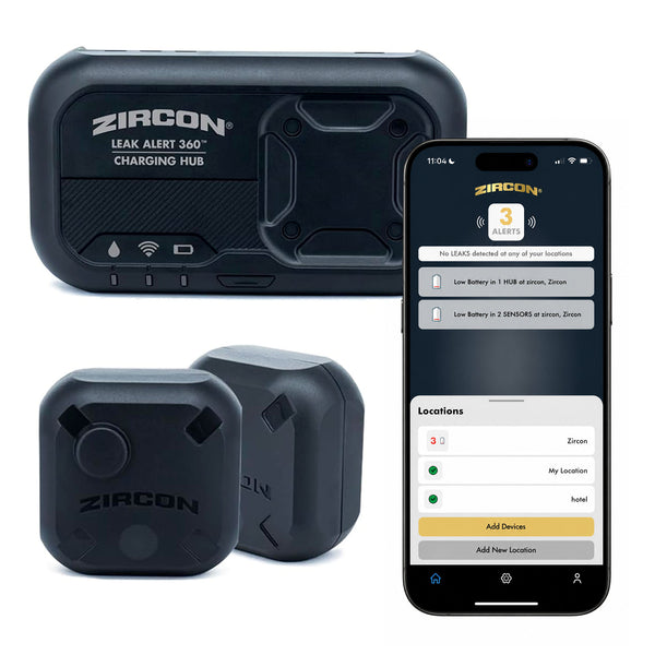 Leak Alert 360™ Smart Home Water Detection Kit - 2 Sensors