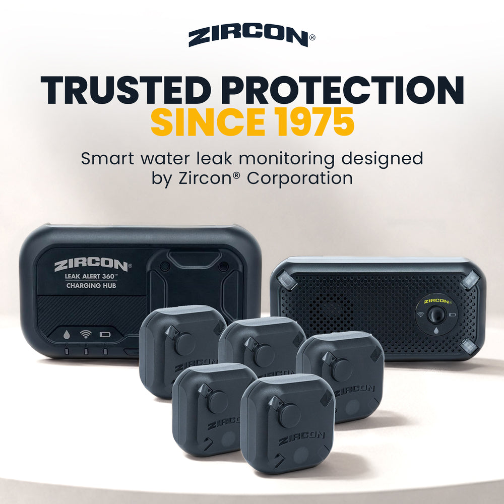 Leak Alert 360™ Smart Water Detection Kit  - 5 Sensors