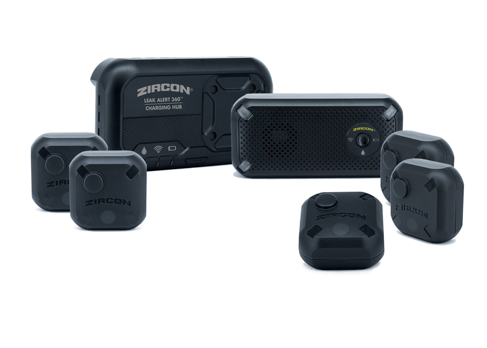 Leak Alert 360™ Smart Water Detection Kit  - 5 Sensors