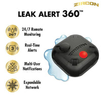 Leak Alert 360™ Smart Water Detection Kit  - 5 Sensors