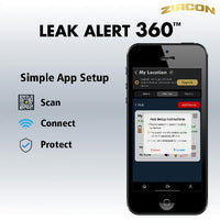 Leak Alert 360™ Smart Water Detection Kit  - 5 Sensors