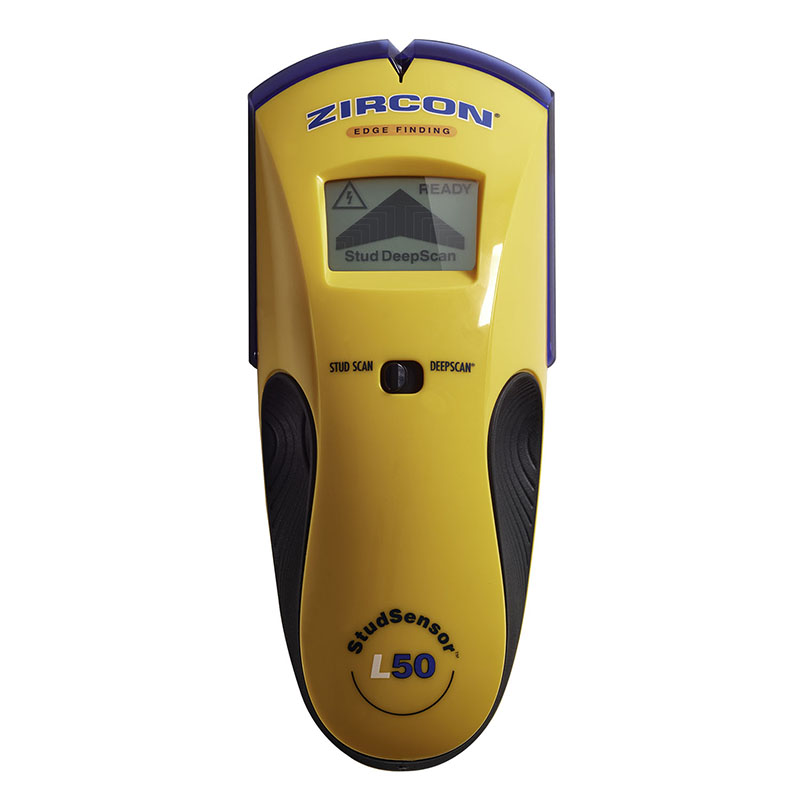 Zircon StudSensor A150 Electronic Wall Scanner/Center Finding and Edge Finding Stud Finder/Live AC WireWarning Detection 